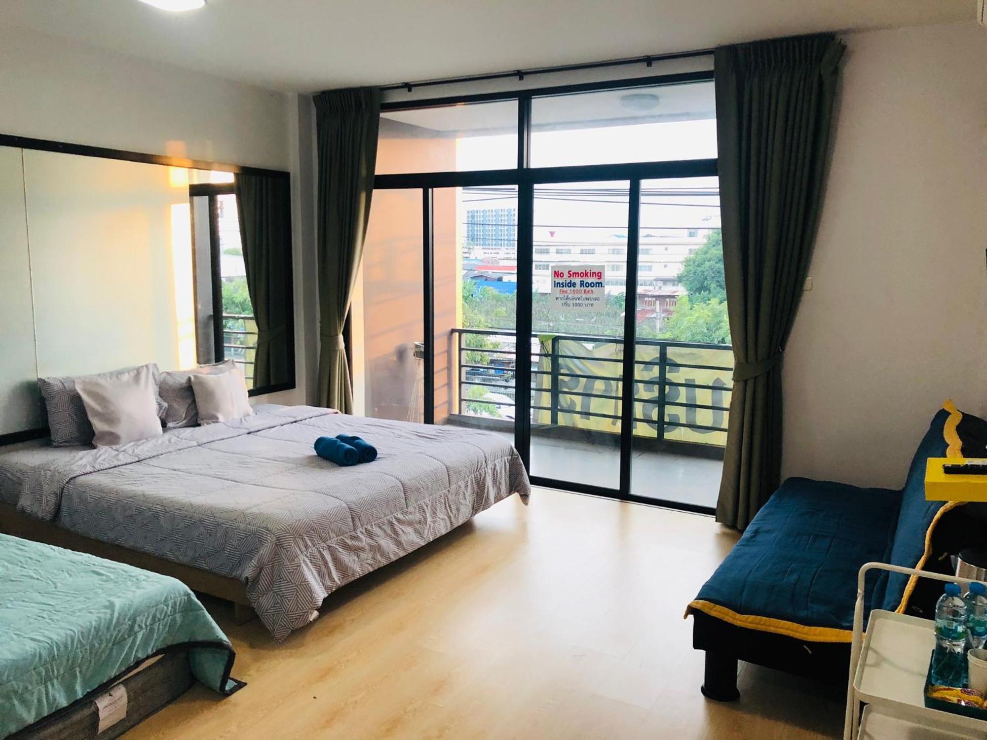 Homey-Sleepy Don Mueang Airport Hostel Банкок Екстериор снимка